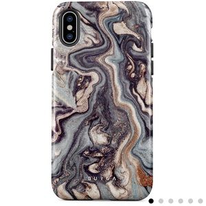 Burga Snow White Marble iPhone X/Xs Tough Case
